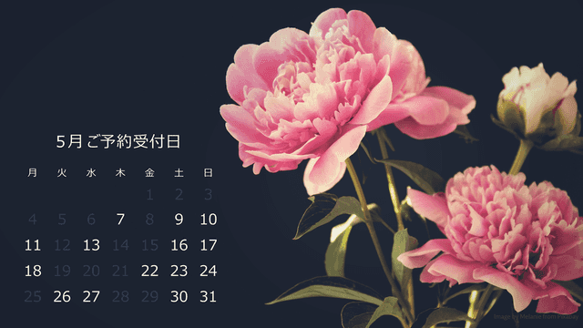 スケジュール(5月)